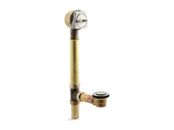 Drain for overflowing bath