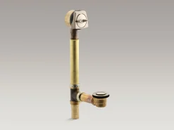 Drain for overflowing bath