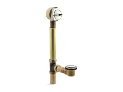 Drain for overflowing bath
