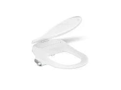 D-shaped manual bidet toilet seat