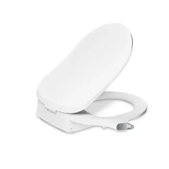 D-shaped manual bidet toilet seat