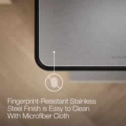 Dual-compartment step trash can