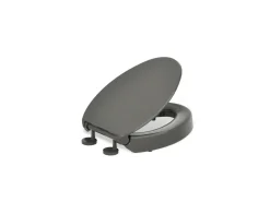 Elevated Quiet-Close™ elongated toilet seat
