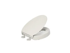 Elevated Quiet-Close™ elongated toilet seat