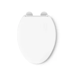 Elevated Quiet-Close™ elongated toilet seat