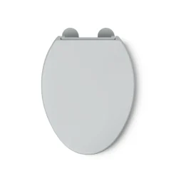 Elevated Quiet-Close™ elongated toilet seat