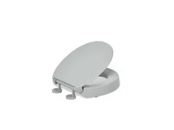 Elevated Quiet-Close™ round-front toilet seat