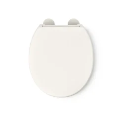 Elevated Quiet-Close™ round-front toilet seat
