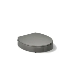 Elevated Quiet-Close™ round-front toilet seat