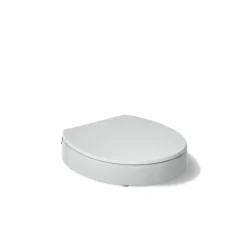 Elevated Quiet-Close™ round-front toilet seat