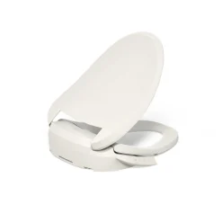 Elongated bidet toilet seat