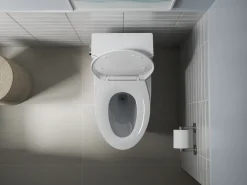 Elongated toilet seat