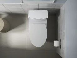 Elongated toilet seat