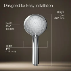 Four-function handshower, 1.75 gpm
