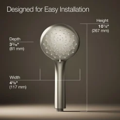 Four-function handshower, 1.75 gpm