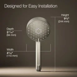 Four-function handshower, 1.75 gpm