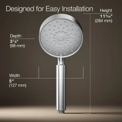 Four-function handshower, 2.5 gpm