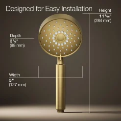 Four-function handshower, 2.5 gpm