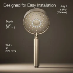 Four-function handshower, 2.5 gpm