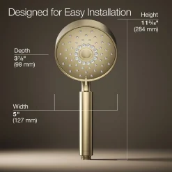 Four-function handshower, 2.5 gpm