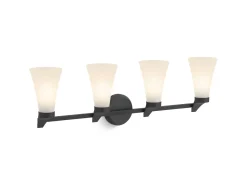 Four-light sconce