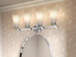 Four-light sconce