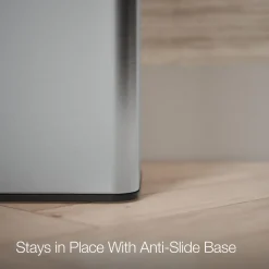 3-gallon open-top trash can