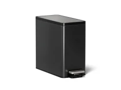 2.5-gallon slim step trash can