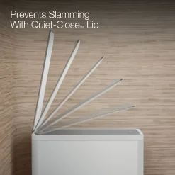 2.5-gallon slim step trash can