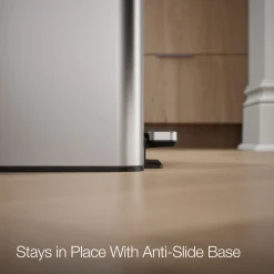 8-gallon stainless steel step trash can