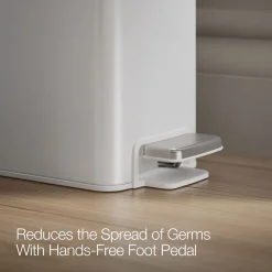 1-1/2-gallon step trash can