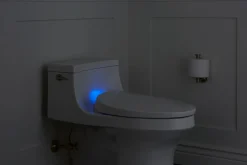 Heated Quiet-Close™ elongated toilet seat
