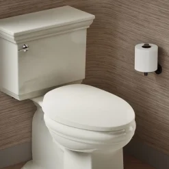 Heated Quiet-Close™ elongated toilet seat
