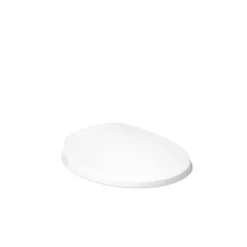 Heated round-front toilet seat