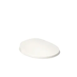 Heated round-front toilet seat