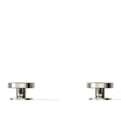 Industrial bathroom sink faucet handles