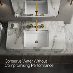 Industrial bathroom sink faucet handles