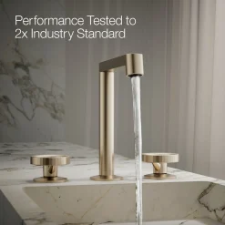 Industrial bathroom sink faucet handles