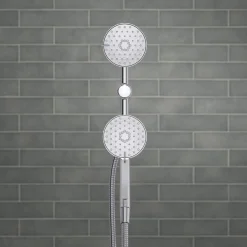 2-in-1 multifunction 2.5 gpm shower combo kit