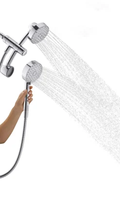 2-in-1 multifunction 2.5 gpm shower combo kit