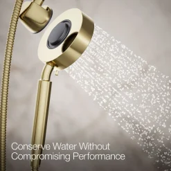 2-in-1 multifunction 2.5 gpm shower combo kit