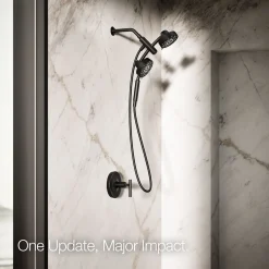 2-in-1 multifunction 2.5 gpm shower combo kit