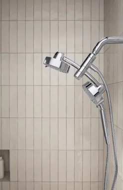 2-in-1 multifunction 2.5 gpm shower combo kit