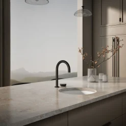 4-in-1 short arc beverage faucet
