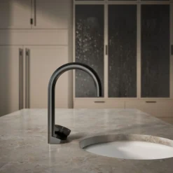 4-in-1 short arc beverage faucet