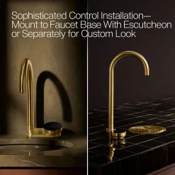 4-in-1 short arc beverage faucet