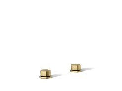 Knob bathroom sink faucet handles