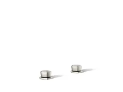 Knob bathroom sink faucet handles