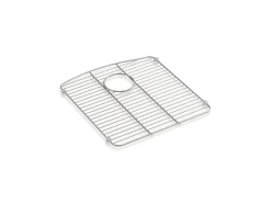 Large stainless steel sink rack, 16-1/2" x 15-3/16"