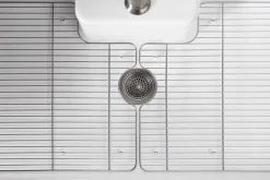 Left-hand sink rack